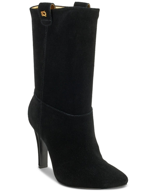 Donna Karan New York Women's Donna Slouch Boots  Black Size 9.5