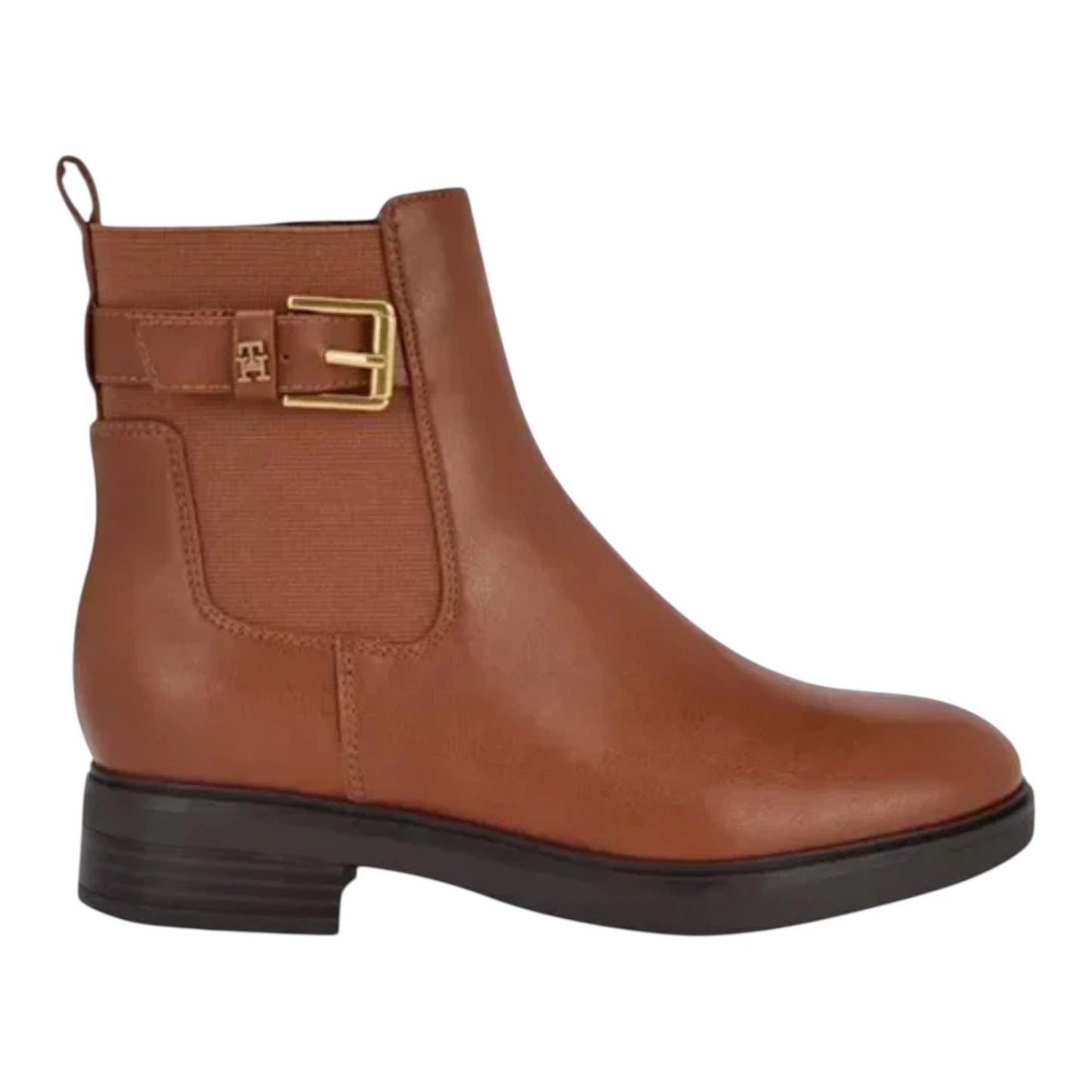 Tommy Hilfiger Women's Baylon Casual Chelsea Booties  Medium Natural Size 9.5