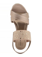 Karen Scott Women's Parrisa Wedge Sandals  Color Rose Gold Size 7M