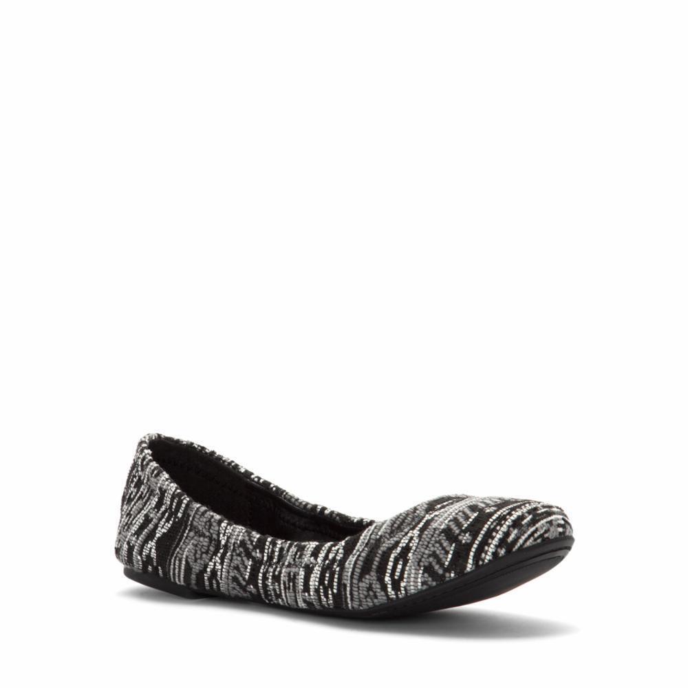 Lucky Brand Women's Emmie Ballet Flat  Color Black Karite Size 6M
