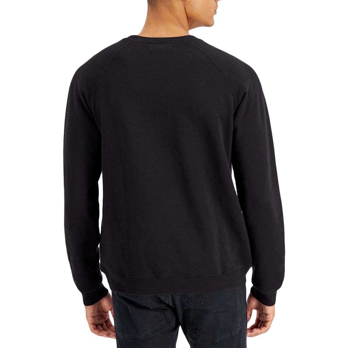 Heroes Motors Men's Long Sleeves Graphic Sweatshirt  Color Black Size 2XL