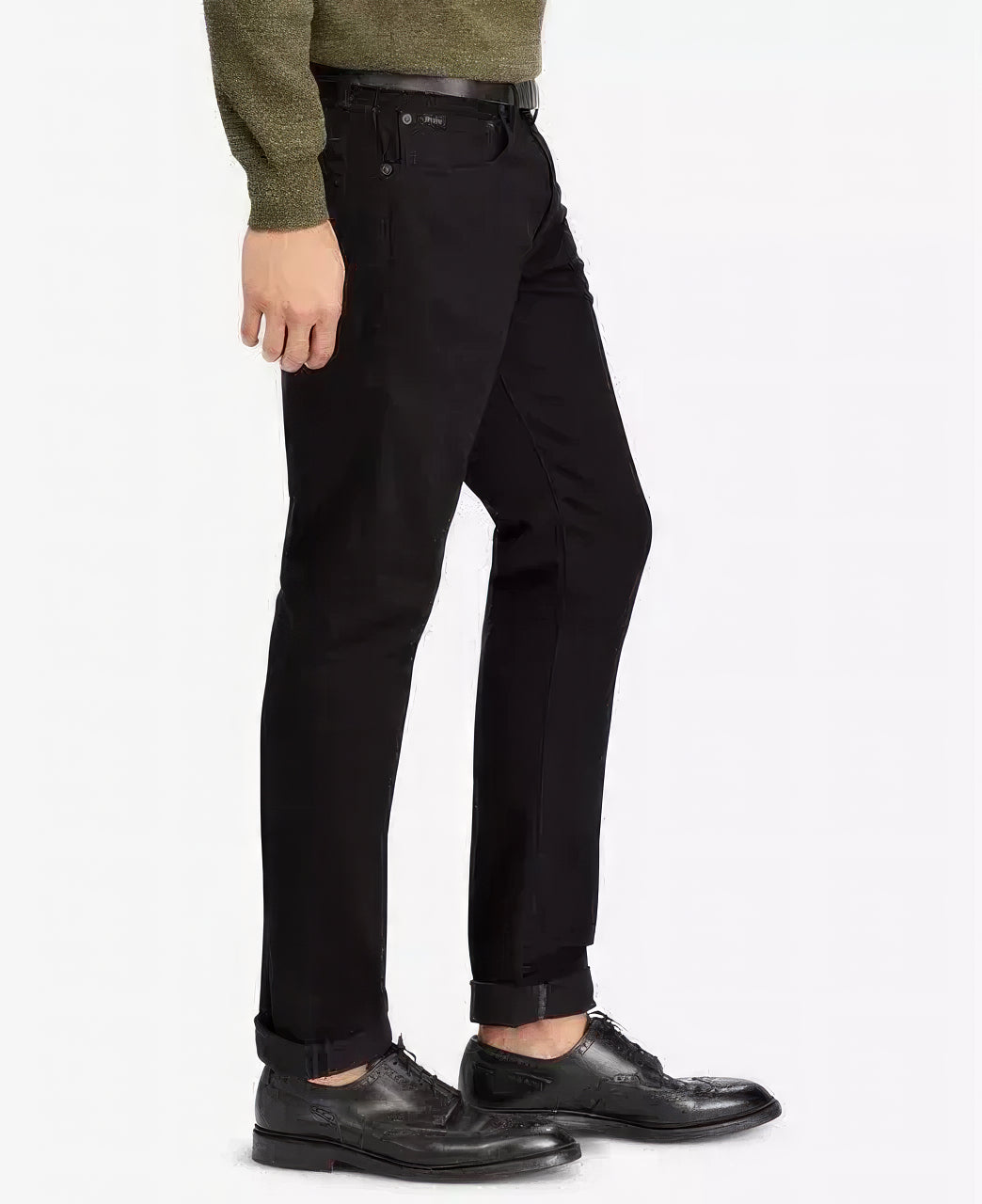 Polo Ralph Lauren Men's Varick Slim Straight Jeans  Color New Hudson Black W36xL30