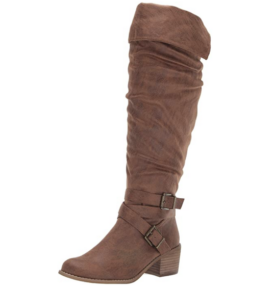 Carlos by Carlos Santana Women's Jada Over The Knee Boots  Color Brown Size 5M