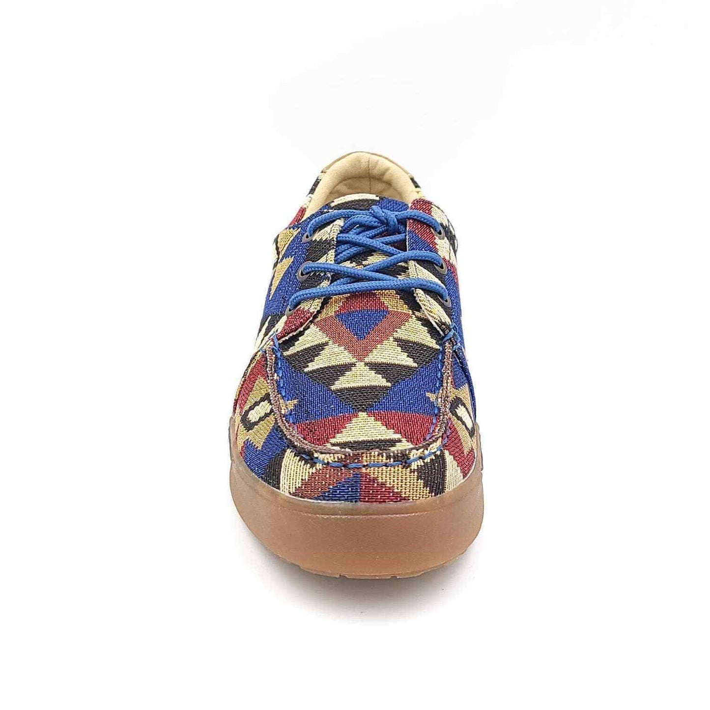 Sun+Stone Men's Nash Lace-Up Sneakers  Color Blue Geo Size 9