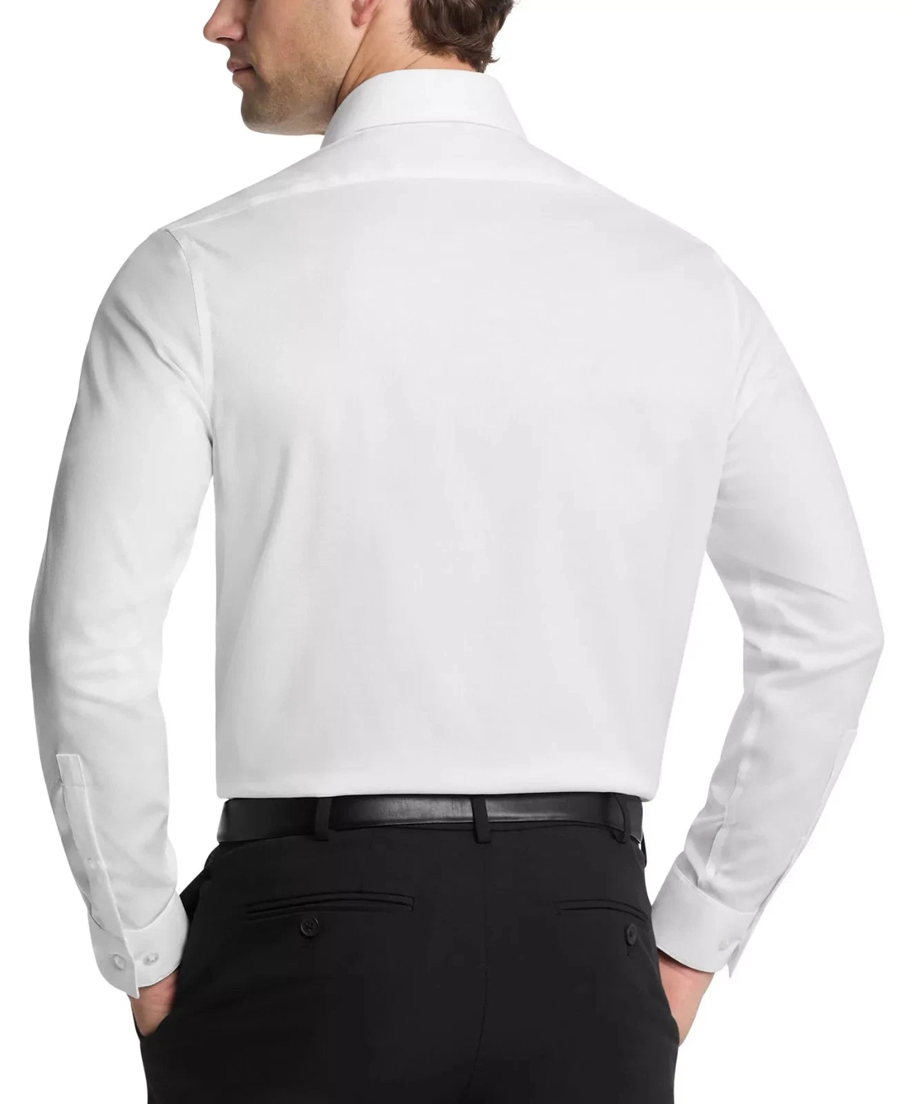 Calvin Klein STEEL+ Men's Slim-Fit Dress Shirt&nbsp;  White 15.5 32/33