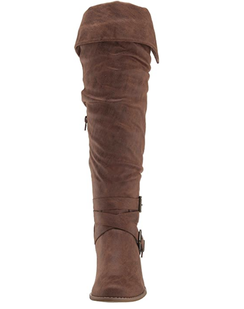 Carlos by Carlos Santana Women's Jada Over The Knee Boots  Color Brown Size 5M