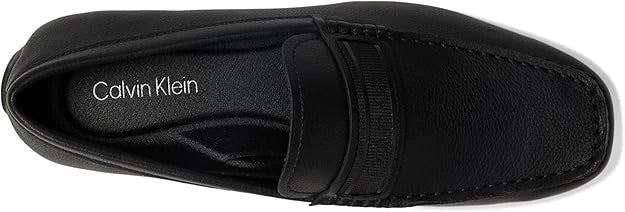 Calvin Klein Men's Oliver Logo Driving Style Loafer    Black Size 9.5