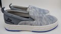 KARL LAGERFELD PARIS Men's Tie-Dye Slip-On Sneakers  Blue Leather Size 12M