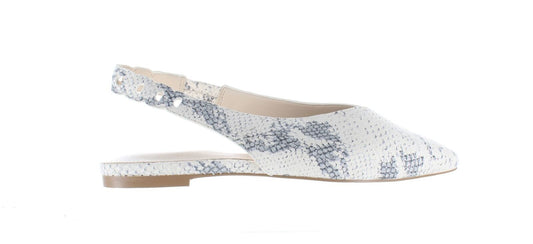 Cole Haan Women's Merrit Skimmer Non-Heeled Slingbacks  Color Ivory Roccia Size 9B