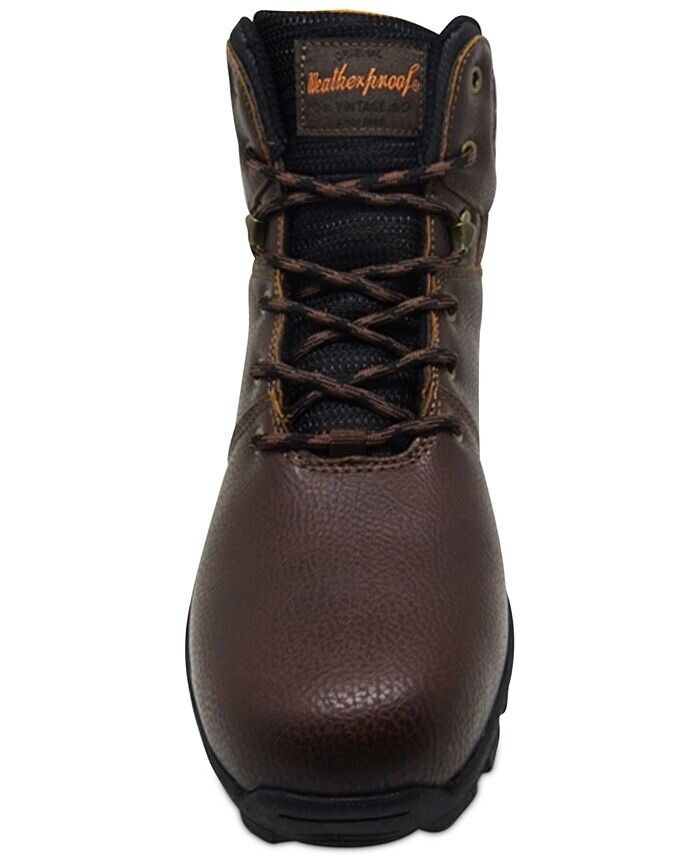 Weatherproof Vintage Men's Outdoor Hiker Boots  Color Brown Size 8M