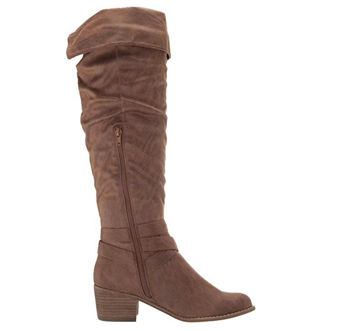 Carlos by Carlos Santana Women's Jada Over The Knee Boots  Color Brown Size 5M