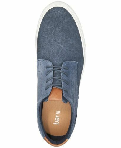 Bar III Mens Snyder Sneakers  Color Navy Size 9.5M