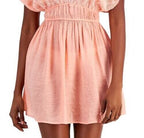 Miken Juniors Tie-Back Dress Cover-Up  Color Peach Size M