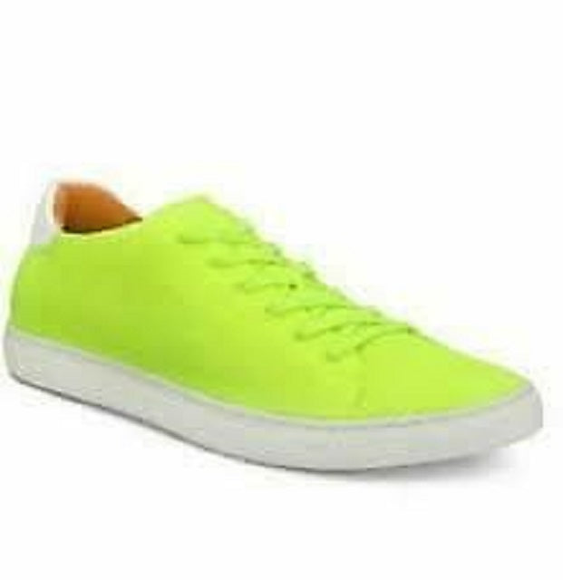 Bar III Men's Donnie Knit Lace-Up Sneakers  Color Yellow Size 10.5M