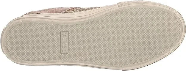 GUESS Women's Loven Fashion Sneakers  Gold 710 Size 6