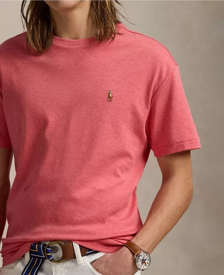 Polo Ralph Lauren Men's Custom Slim-Fit Soft Cotton T-Shirt  Nantucket Red Size 2XL