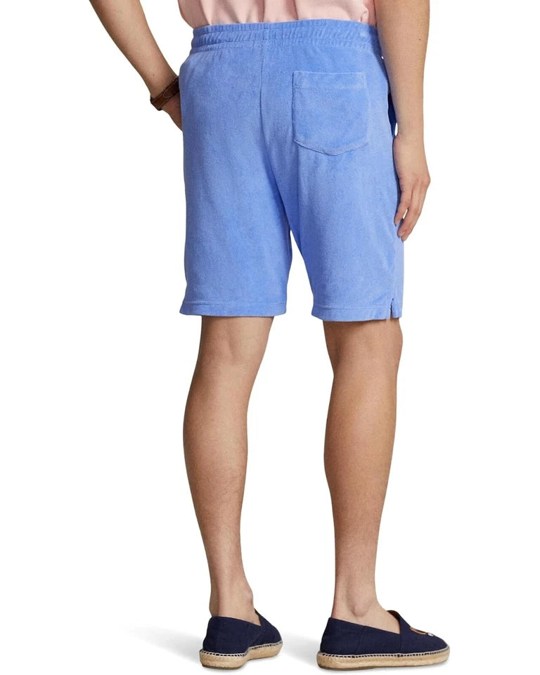 Polo Ralph Lauren Men's 7.5" Terry Drawstring Shorts  Harbor Island Blue Size L