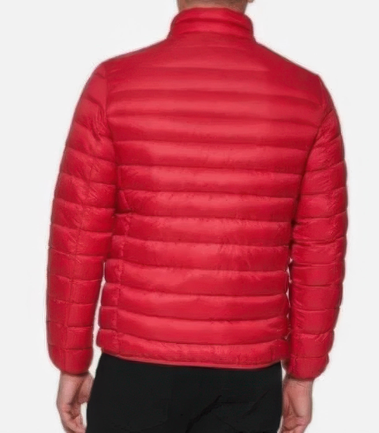 Club Room Men's Packable Quilted Puffer Jacket  Red Size XL