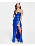 Emerald Sundae Juniors Sequin V-Wire Mermaid Dress  Royal Size 2XL