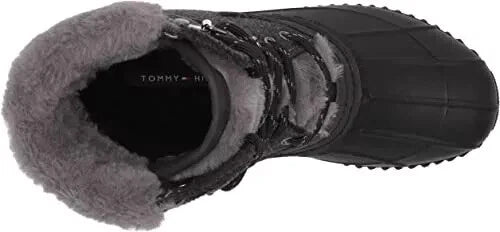 Tommy Hilfiger Women's Rainah2 Snow Boots  Gray Size 7