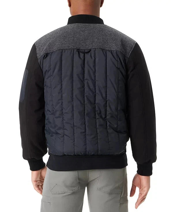 BASS OUTDOOR Men's Hero Bomber Jacket  Black Beauty Size XL