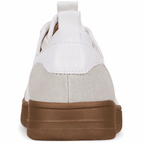 Bar III Men's Ventura Plain Toe Lace-Up Sneakers  White Size 10