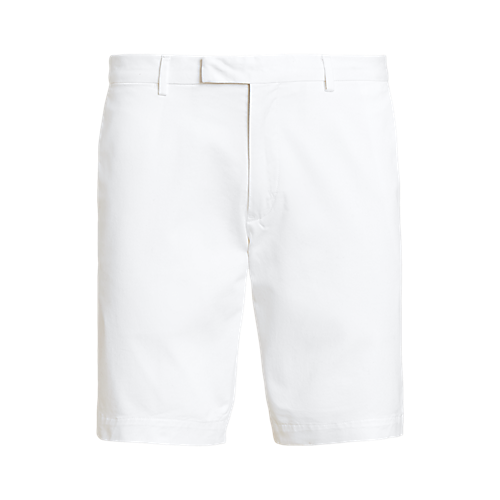 Polo Ralph Lauren Men's Slim Fit Stretch Cotton Shorts  White Size 42
