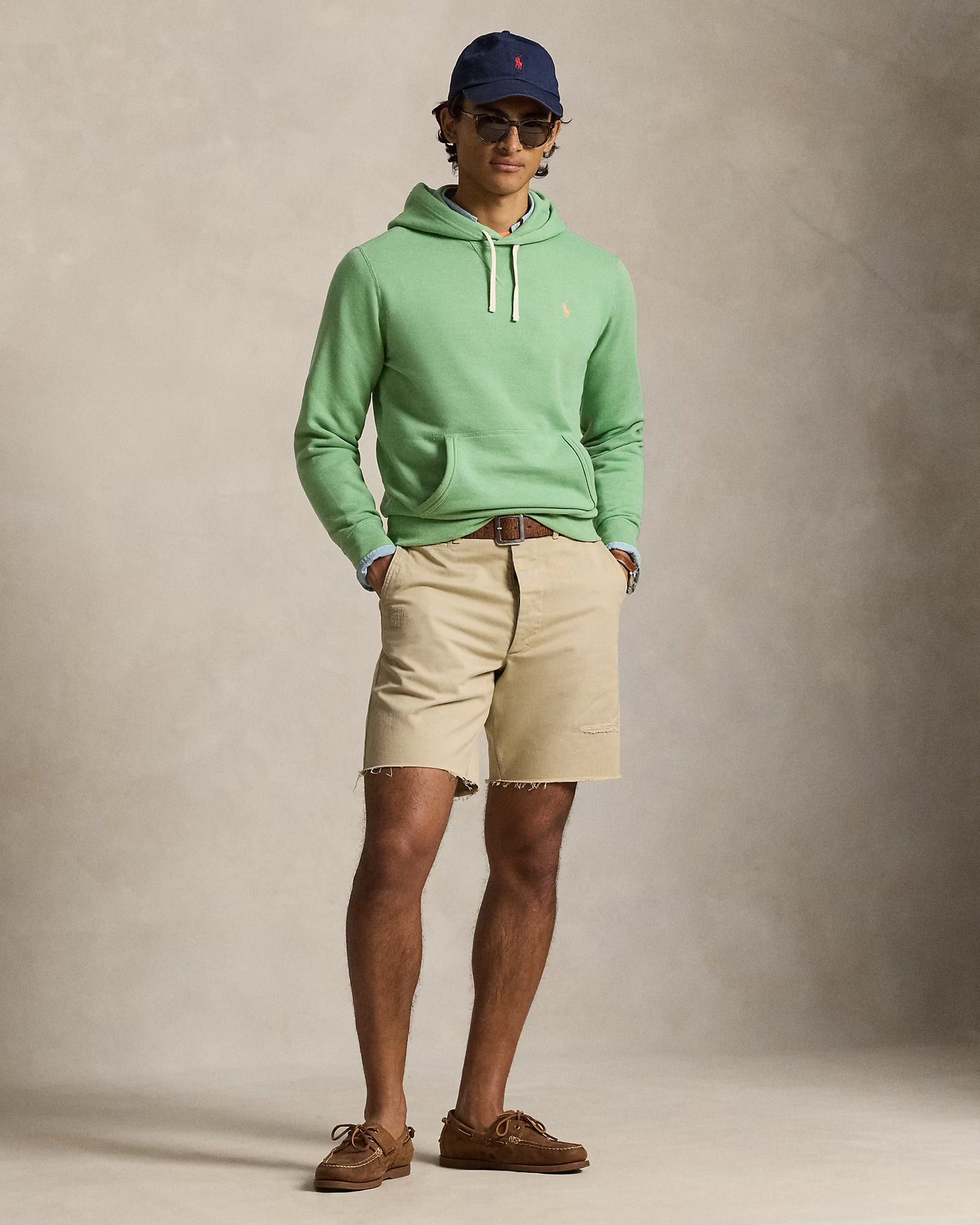 Polo Ralph Lauren Men's RL Fleece Hoodie  Outback Green Size M