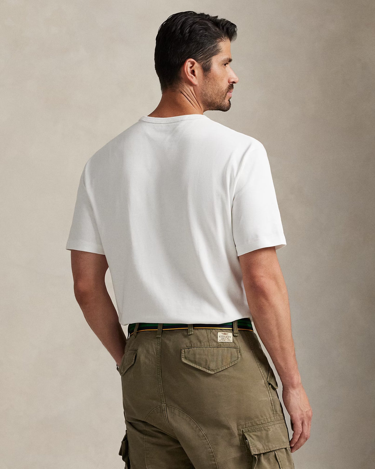 Polo Ralph Lauren Men's Big & Tall T-Shirt  Classic White Size XLT