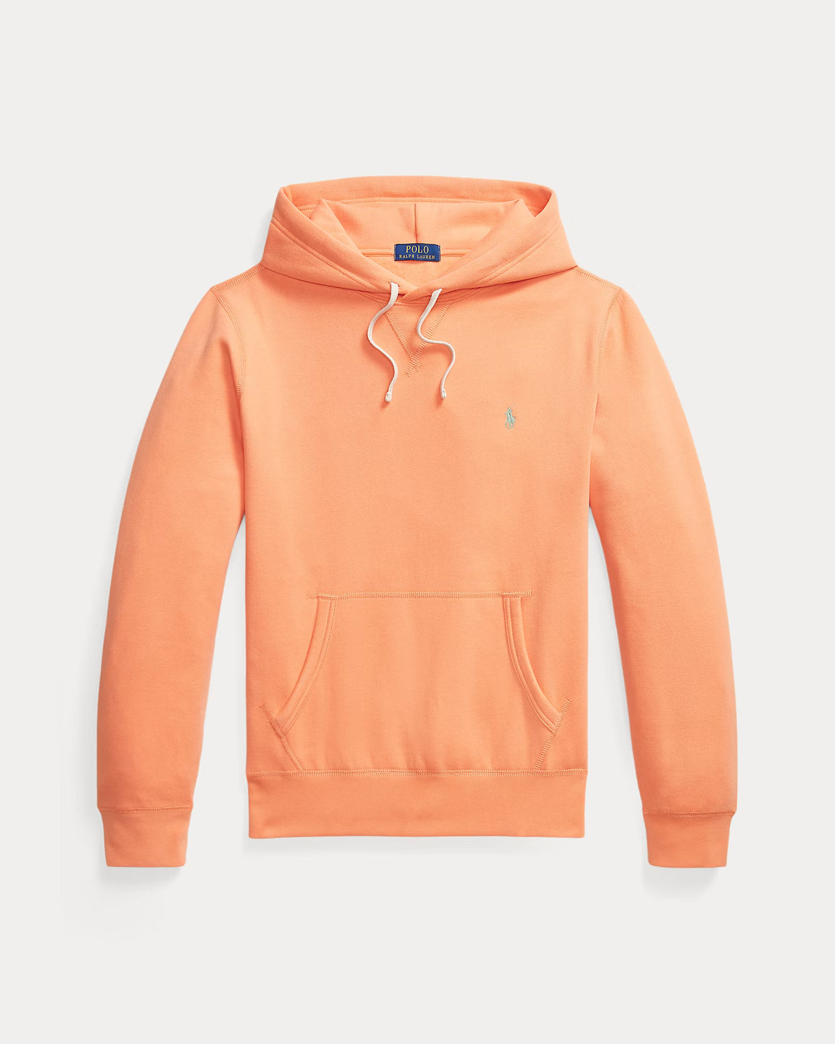 Polo Ralph Lauren Men's RL Fleece Hoodie  Pompano Orange Size XL