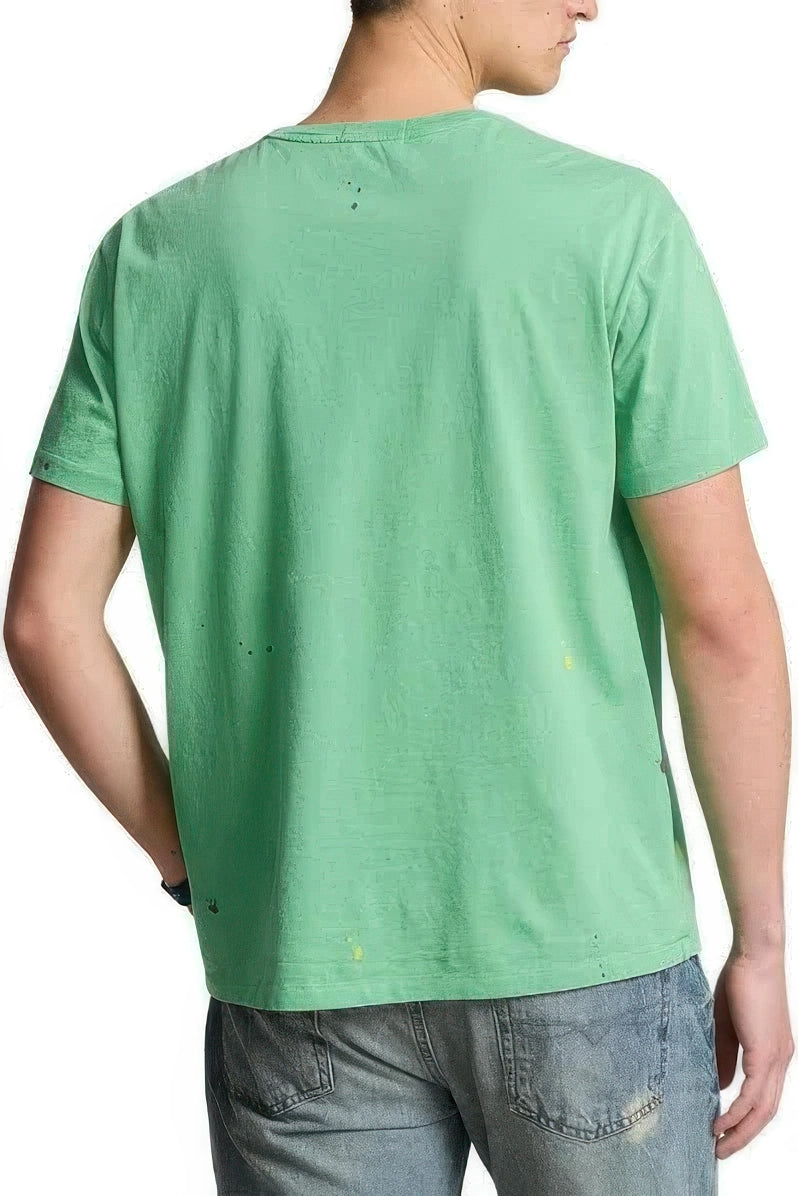 Polo Ralph Lauren Men's Classic-Fit Big Pony Jersey T-Shirt  Vineyard Green Size M