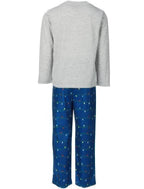 Family Pajamas Kids Fleece Navidad Pajama Set  Color Holiday Lights Size 8