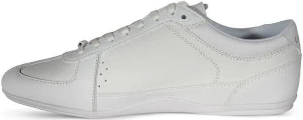 Lacoste Men’s Evara Sneaker  Color White Size 8