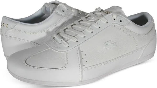 Lacoste Men’s Evara Sneaker  Color White Size 8