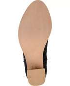 Journee Collection Women's Kevona Booties  Black Size 8
