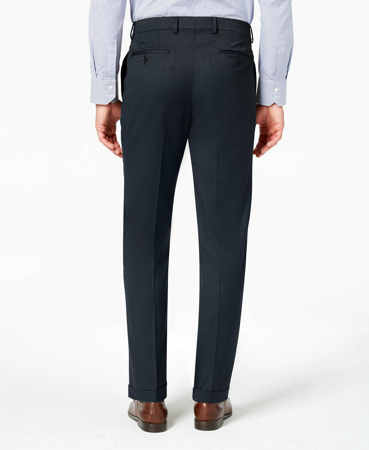 lauren ralph lauren men's classic-fit ultraflex stretch pleated dress pants Lauren Ralph Lauren Men's Classic-Fit UltraFlex Stretch Flat Front Suit Pants