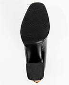 Vivienne Hu Vhny Womens Ella Patent Ankle Boots  Color Black  Size 9M