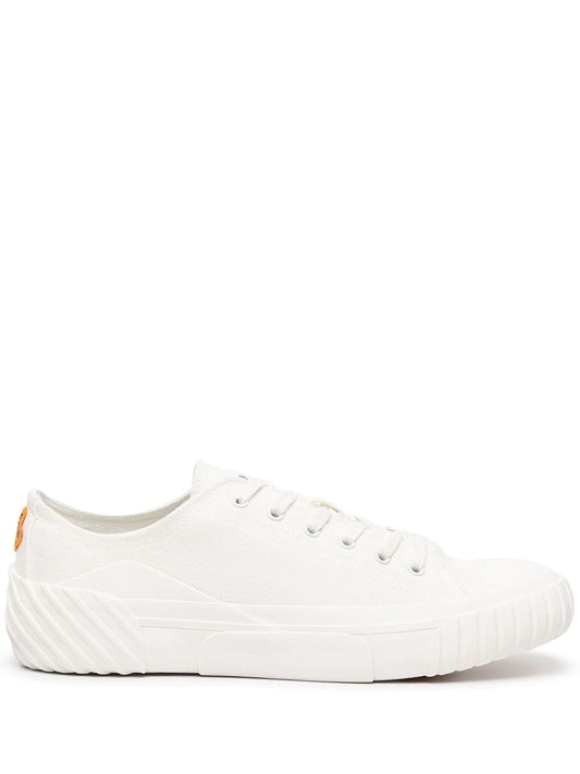 Kenzo Men's Tiger Crest Low-Top Sneakers  Color White Size 9M/EU42