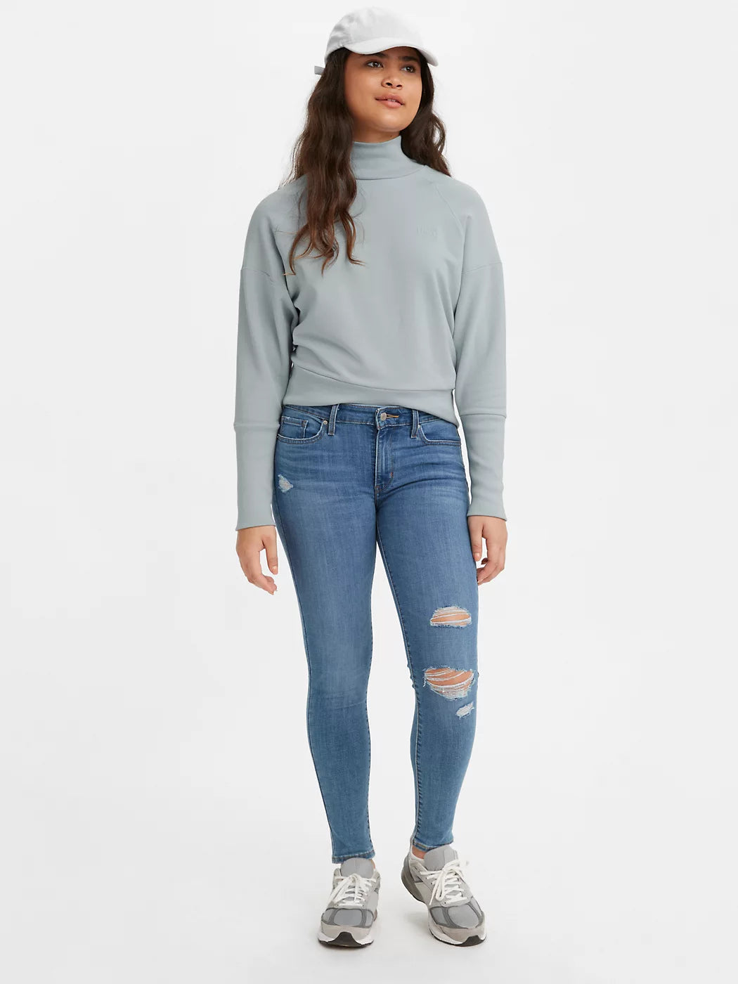 Levi’s 711 SKINNY WOMEN'S JEANS  Color: Blue 28Wx26L