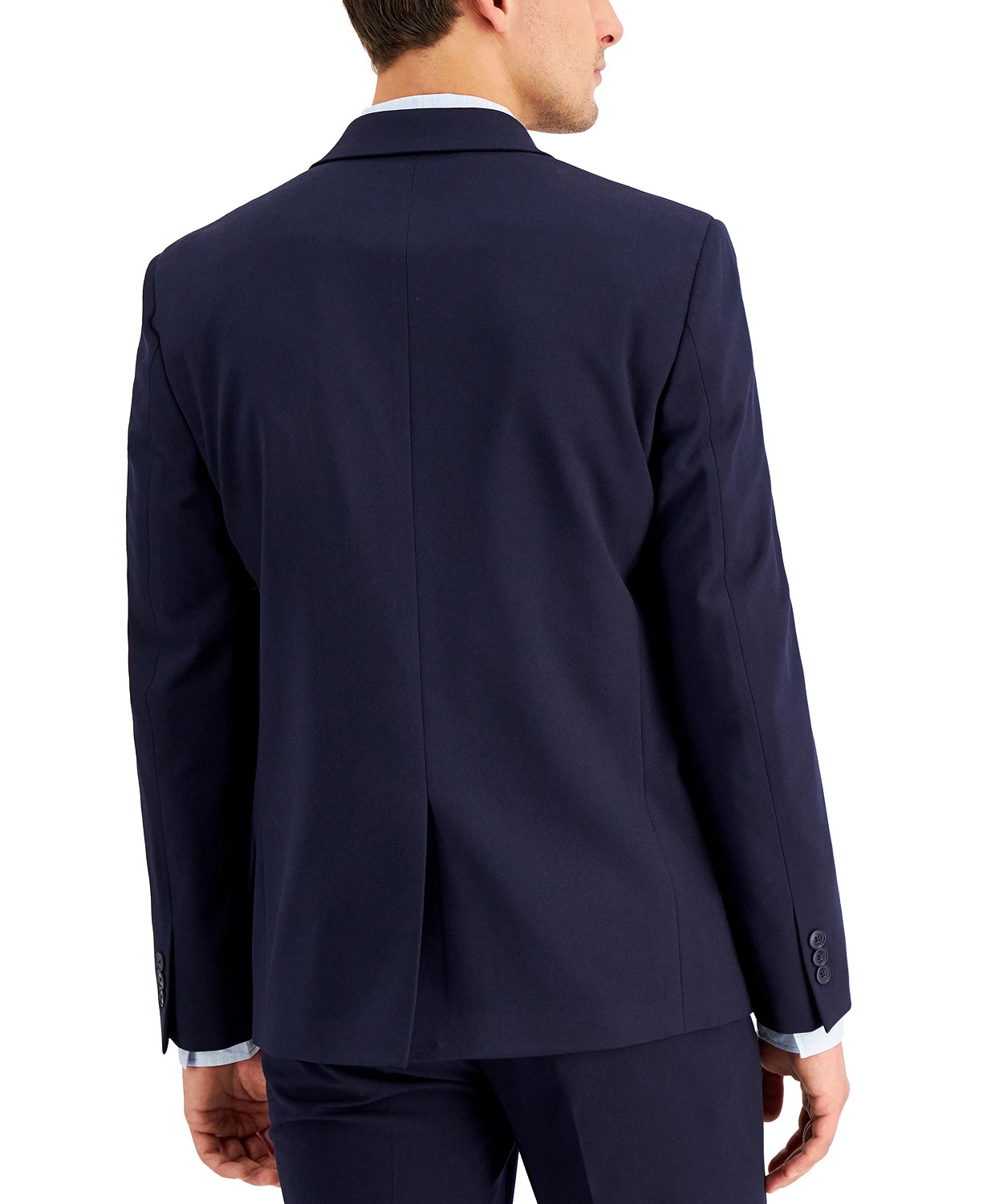INC International Concepts Men's Slim-Fit Solid Suit Jacket  Color Timeless Navy Combo Size XXL