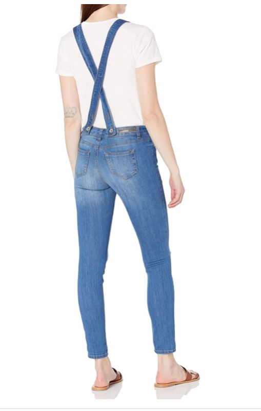 Dollhouse Women's Skinny Overall  Color Skylark Size 9