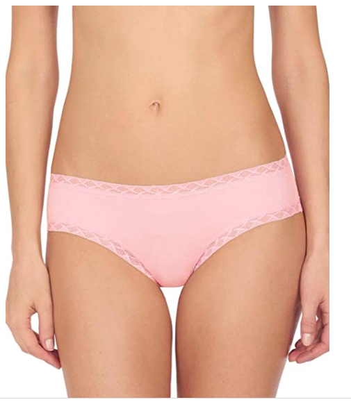 Natori Bliss Girl Brief Panty   Size XL Color: Dusty Pink