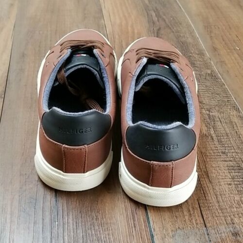 Tommy Hilfiger Men's Ref Low-Top Sneakers  Color Dark Brown Size 9M