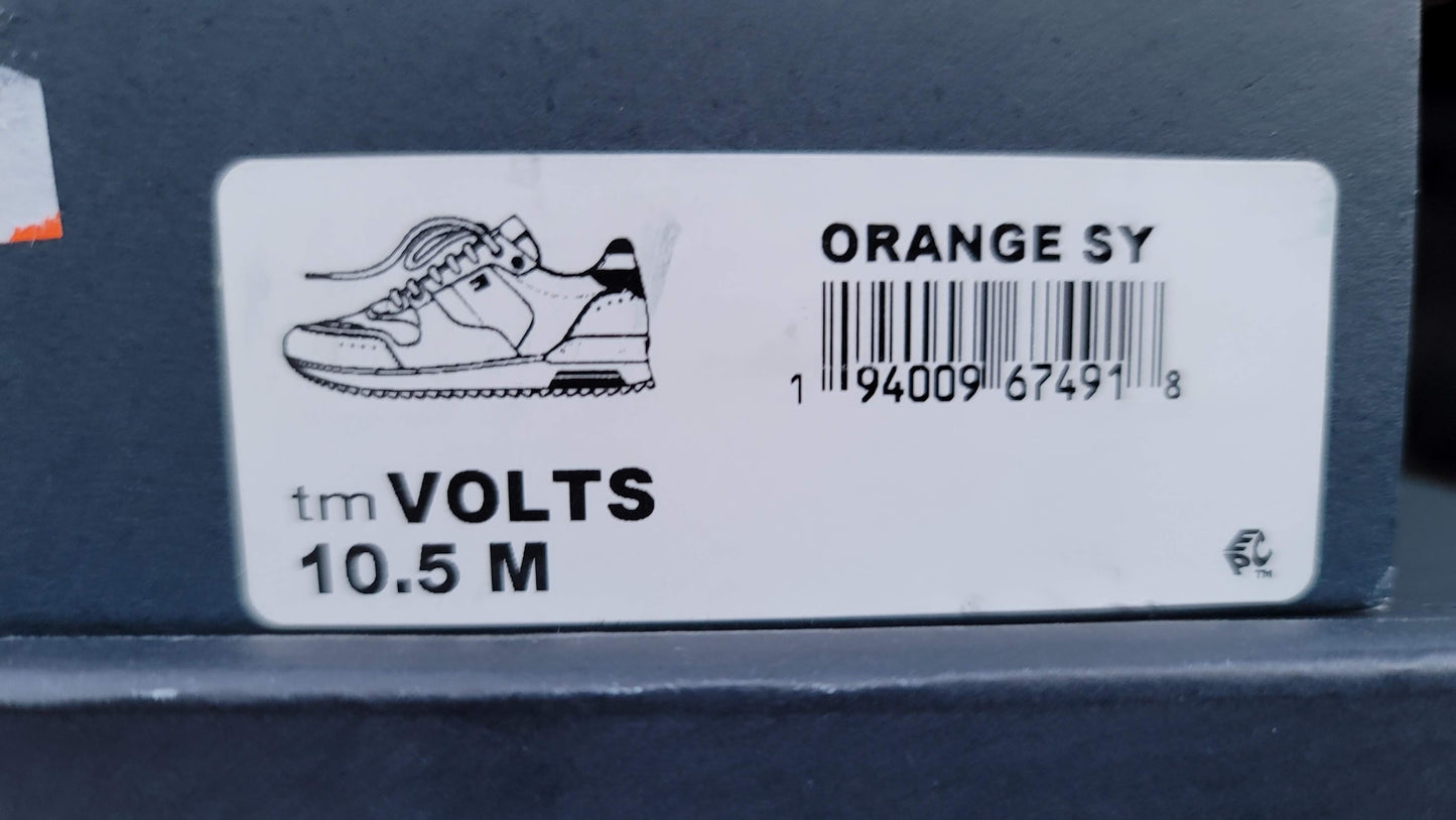Tommy Hilfiger Men's Volts Sneaker Size: 10.5M Color: Orange