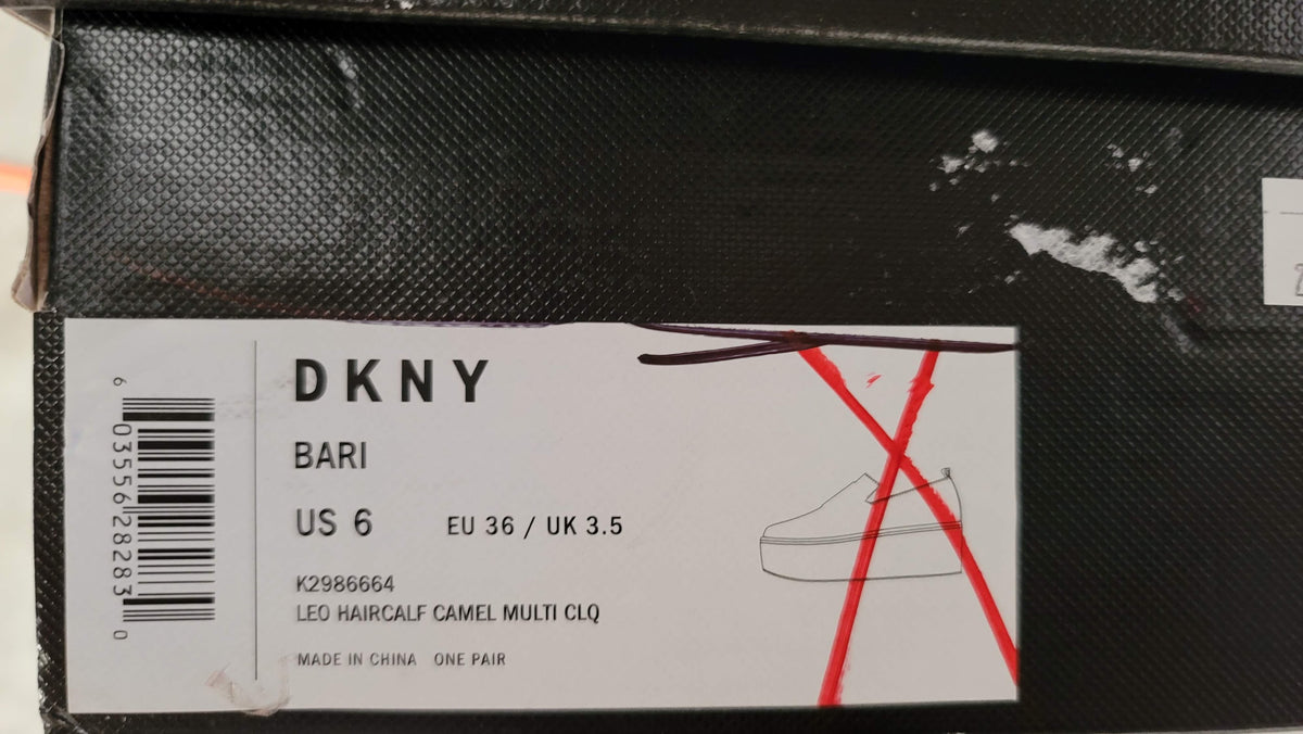 DKNY Shoes Barki K2986664 Camel Multi  Size 6M  