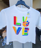 Mad Engine Juniors Cotton Love Graphic T-Shirt  Color White Size M