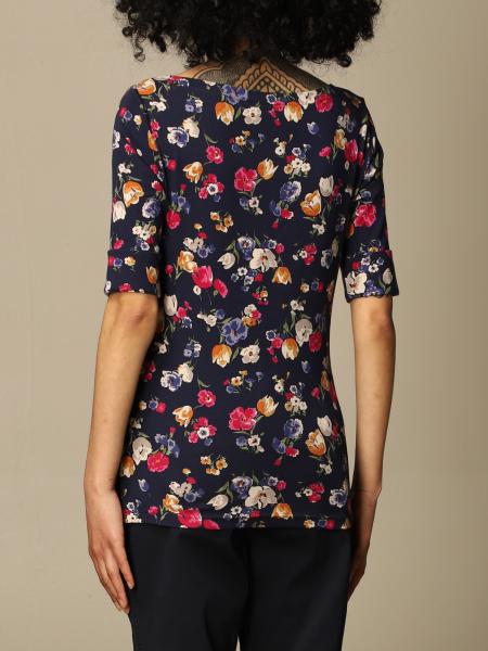 Lauren Ralph Lauren Women's Plus Size Elbow Sleeve Top  French Navy Size 1X