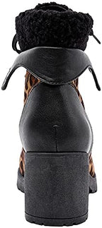 JANE AND THE SHOE Women's Emilia Fur Boot   Color Brown Size 8M