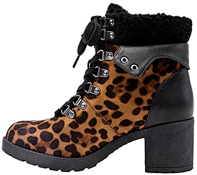 JANE AND THE SHOE Women's Emilia Fur Boot   Color Brown Size 8M