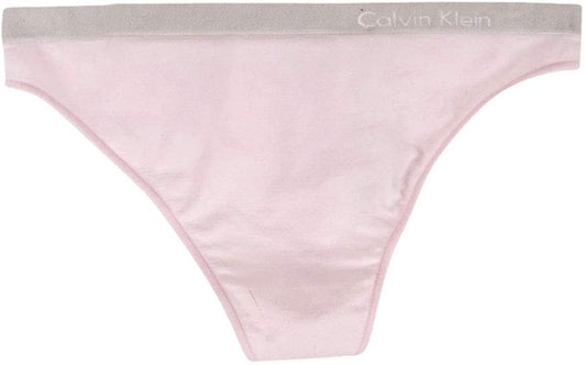 Calvin Klein Women's Pure Seamless Thong Panties  Color Pink Size S